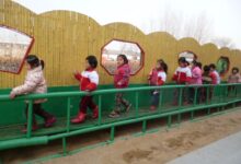 爱竹惜竹，品君子风―泰安市宁阳县蒋集镇中心幼儿园举行“一品竹风”活动-幼师课件网