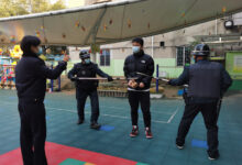 守护安全，实战演练，防患未然――越警管家进校园开展反恐演练-幼师课件网