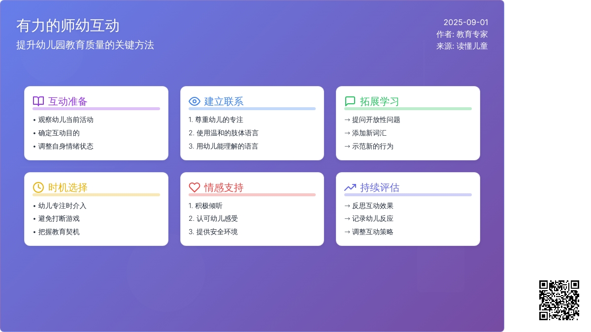 好书共读 | 师幼互动不知道如何入手？带你一起在《有力的师幼互动》中找到答案！