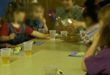 幼儿园大班科学活动:击木块了解力的传递-幼师课件网