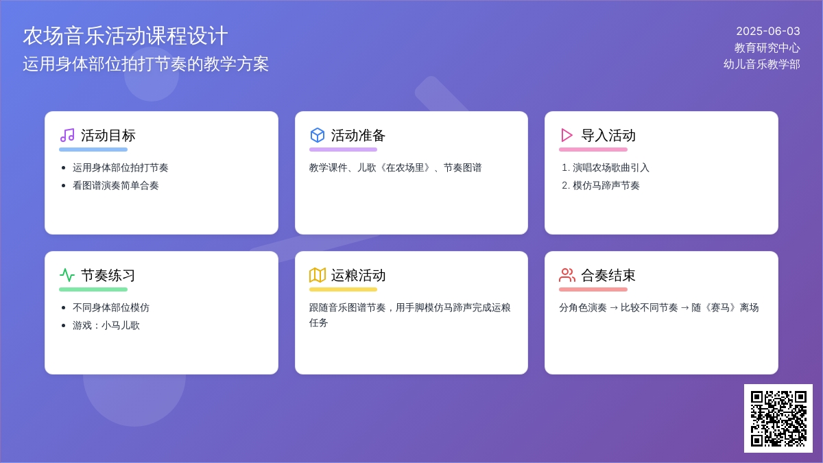 中班音乐活动马蹄声声教案反思