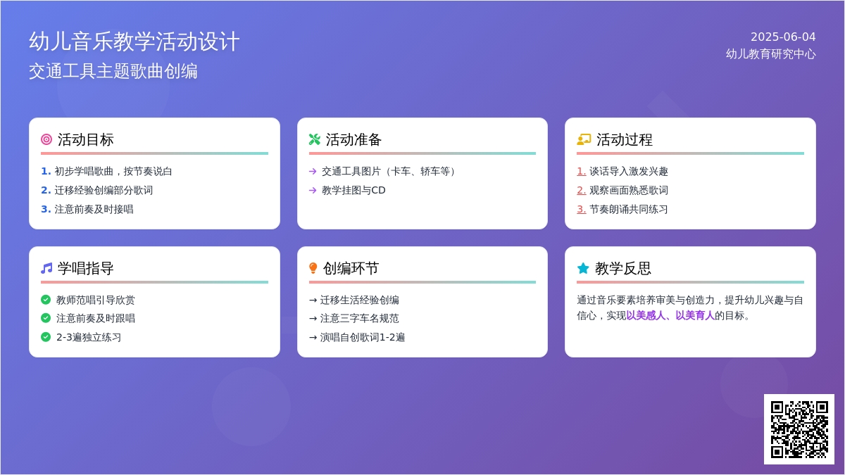 中班音乐活动我家住在马路边教案反思