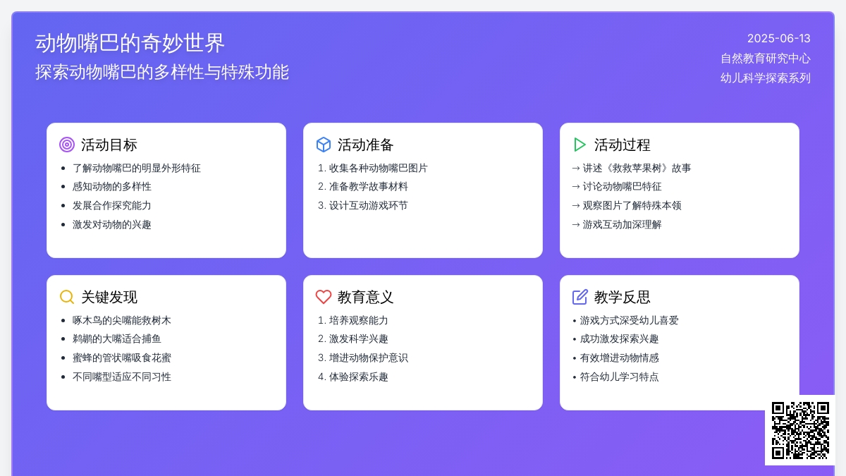 中班科学公开课动物的嘴巴教案反思