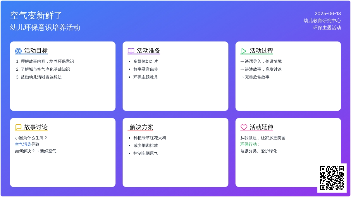 中班科学活动故事空气变新鲜了教案反思