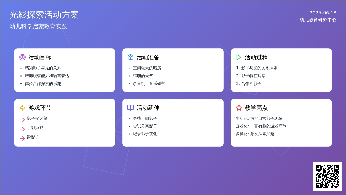 中班科学活动设计有趣的影子教案反思