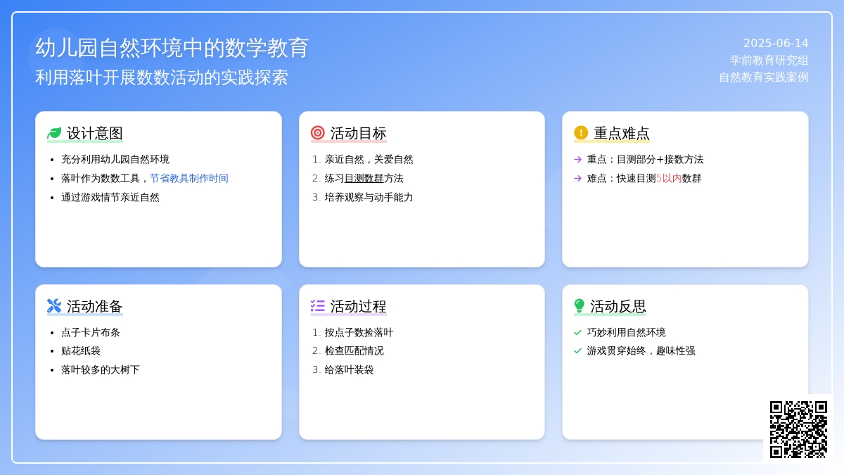 中班科学捡落叶教案反思