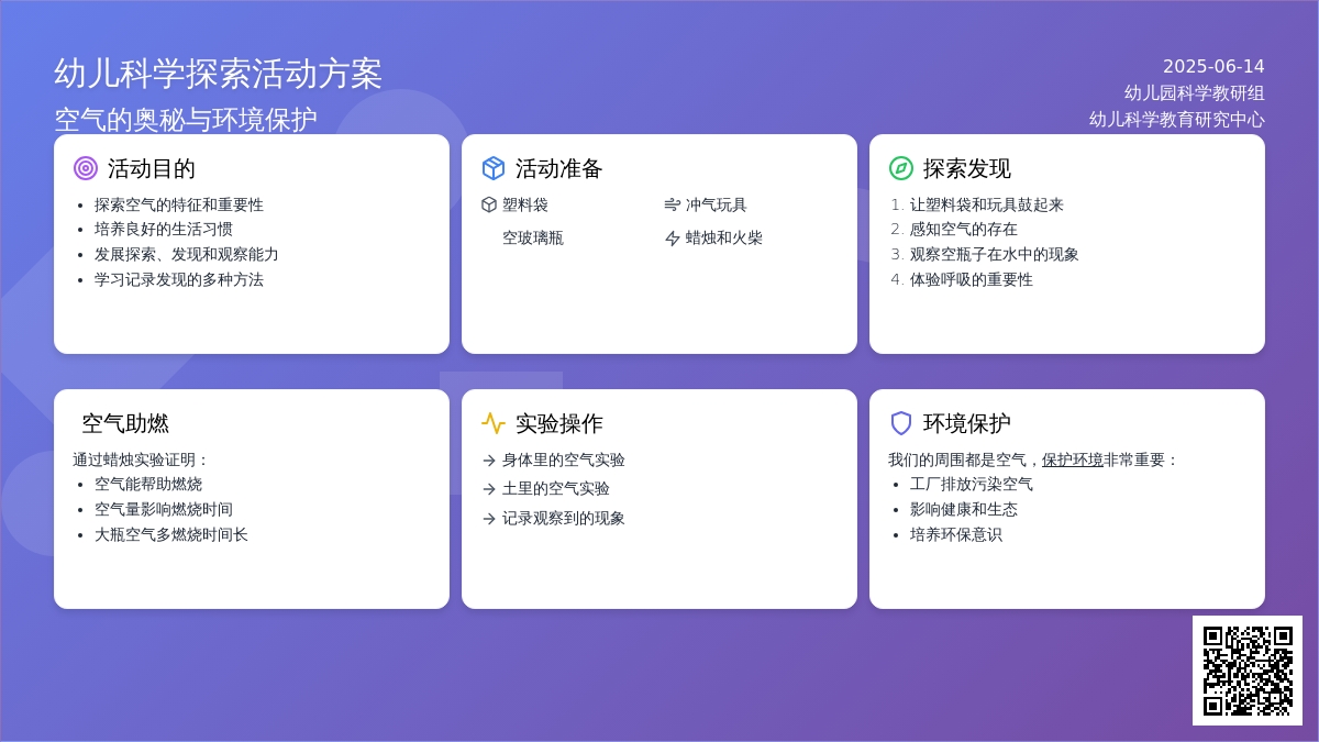 中班科学认识空气教案反思