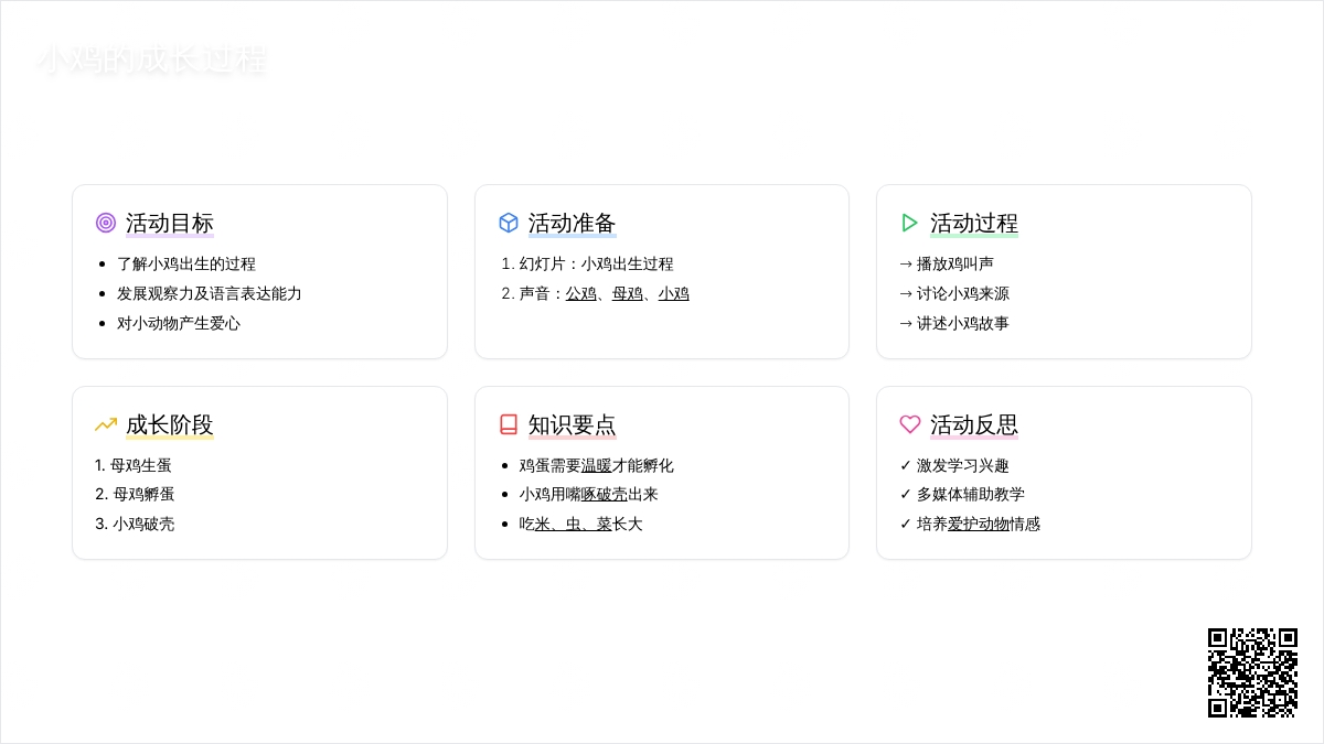 中班科学小鸡出生的秘密教案反思