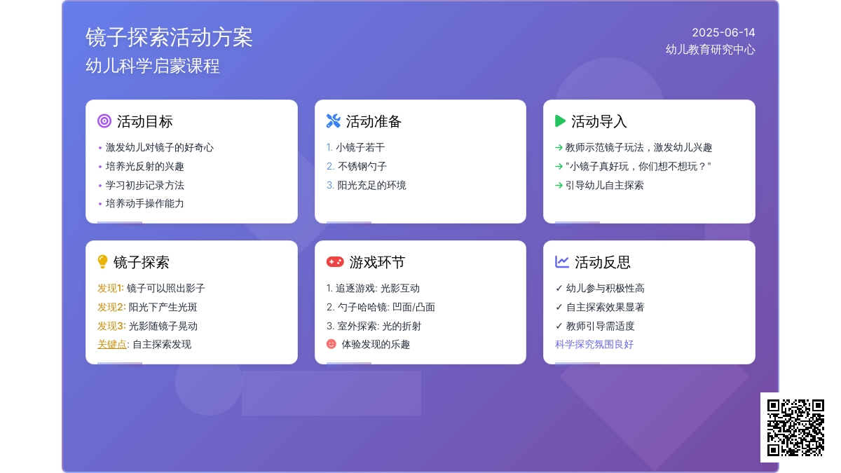 中班科学镜子真好玩教案反思