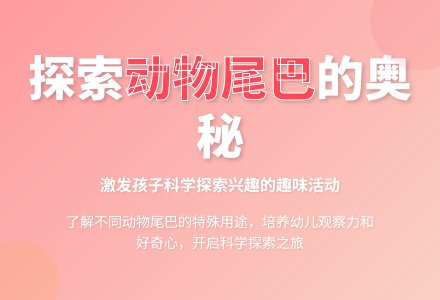 幼儿园中班科学动物的尾巴教案反思-幼师课件网