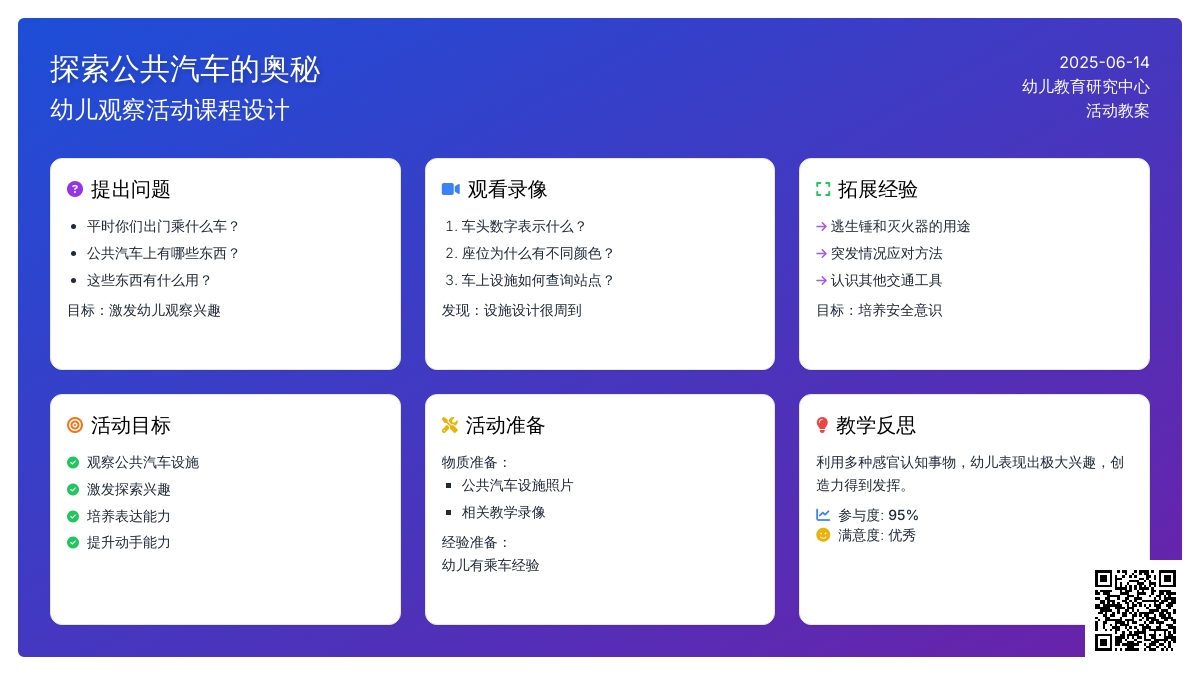 中班科学公共汽车上的秘密教案反思