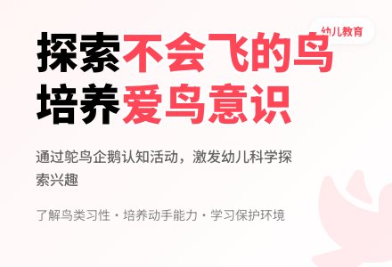 中班科学公开课不会飞的鸟教案反思-幼师课件网
