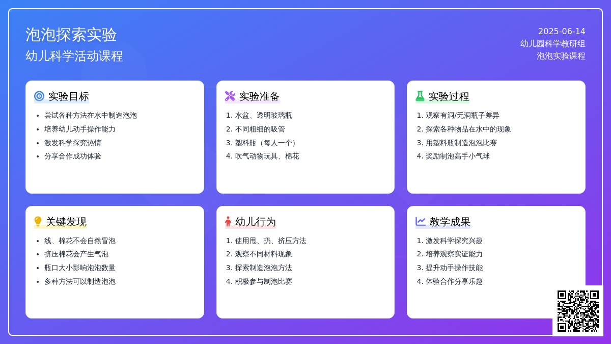 中班科学活动制泡高手教案反思