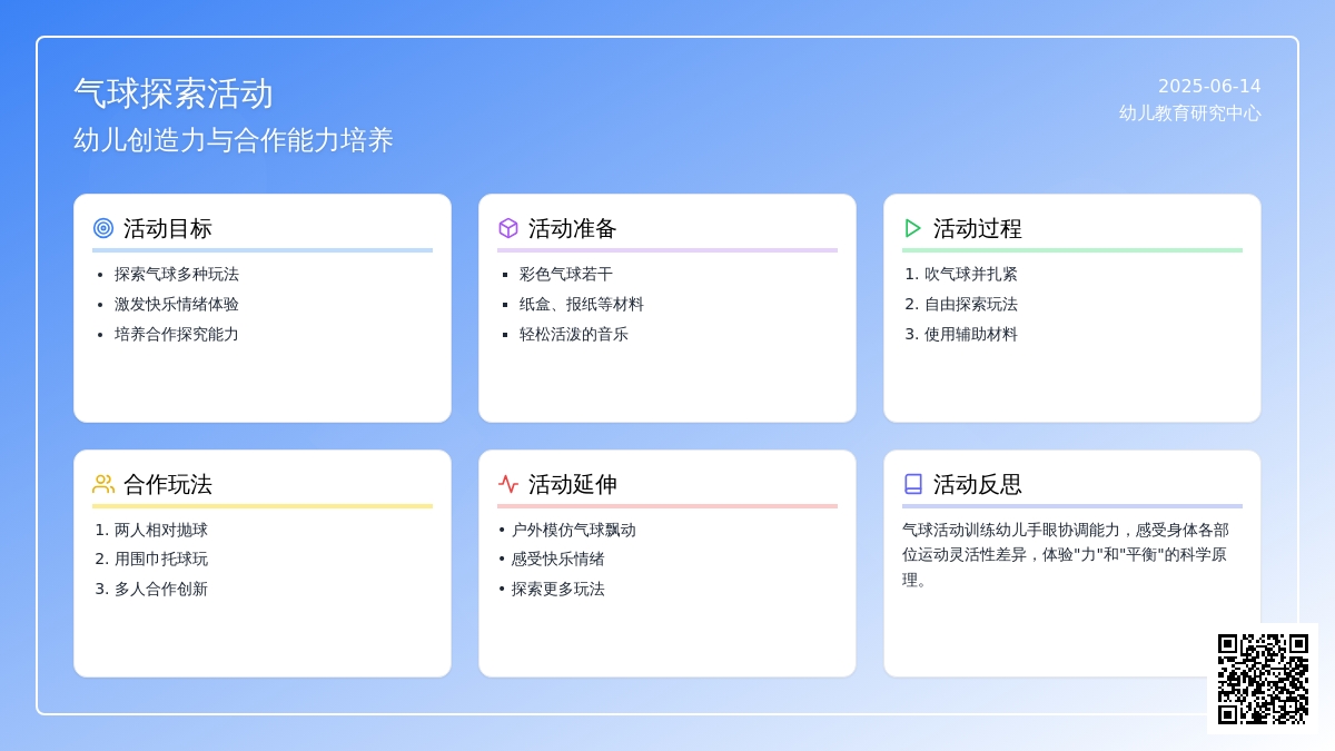 中班科学好玩的气球教案反思