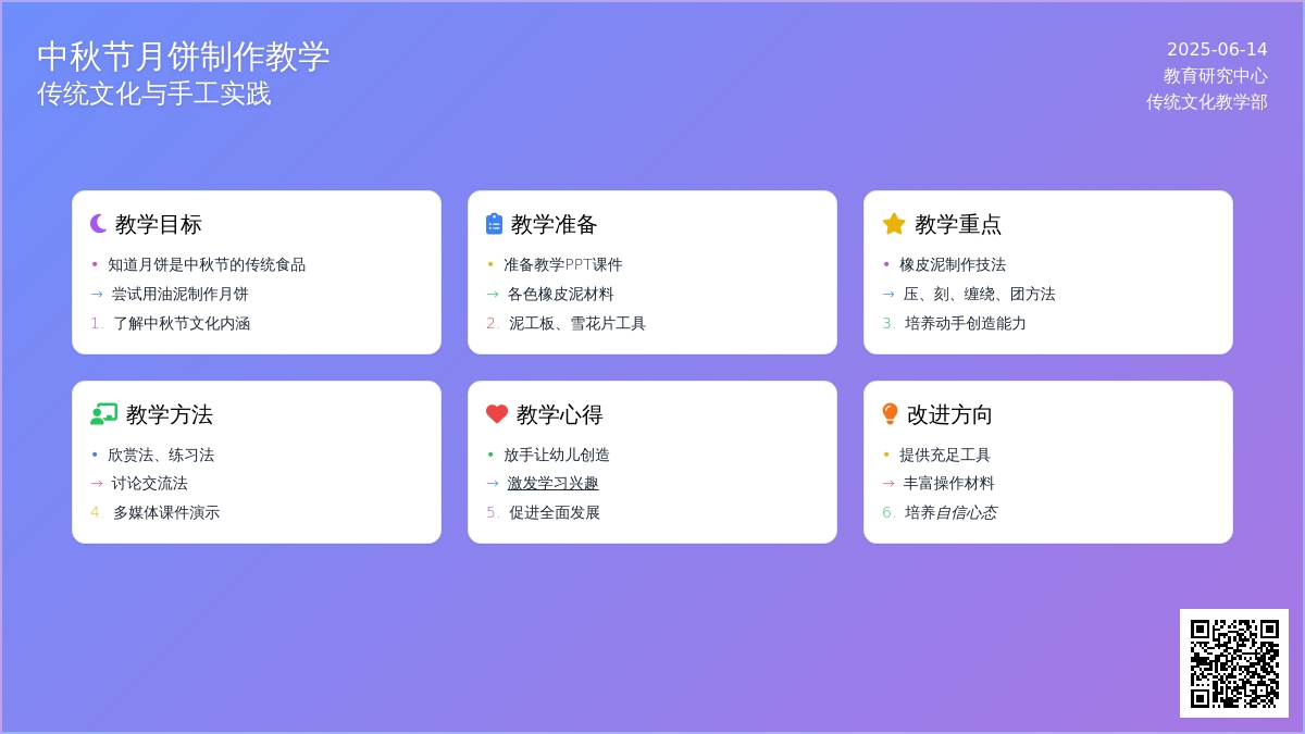 中班科学圆圆的月饼教案反思