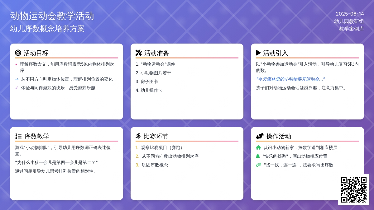 中班游戏活动教案：动物运动会教案(附教学反思)
