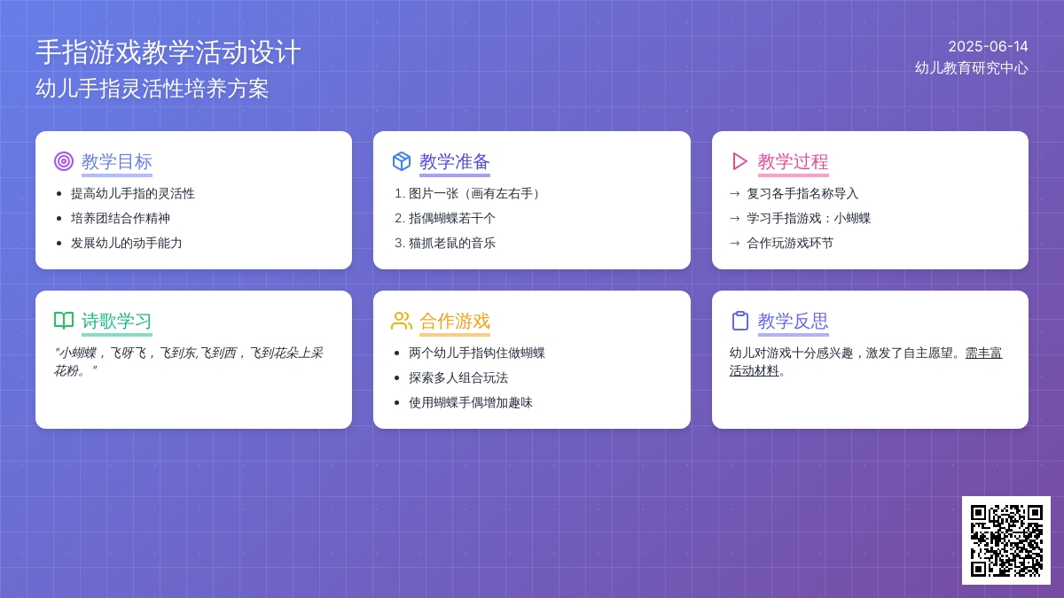 中班手指游戏活动小蝴蝶教案反思