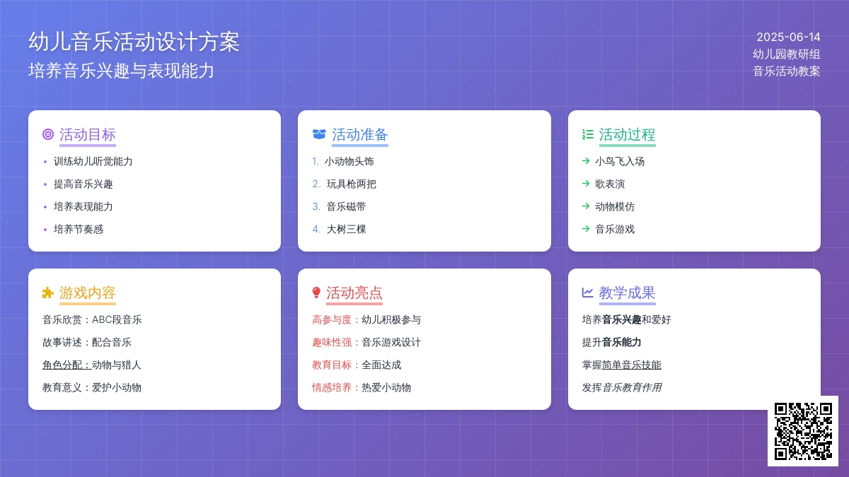 中班音乐游戏活动小动物与猎人教案反思
