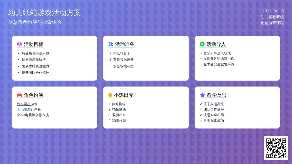 中班游戏大纸箱变变变教案反思