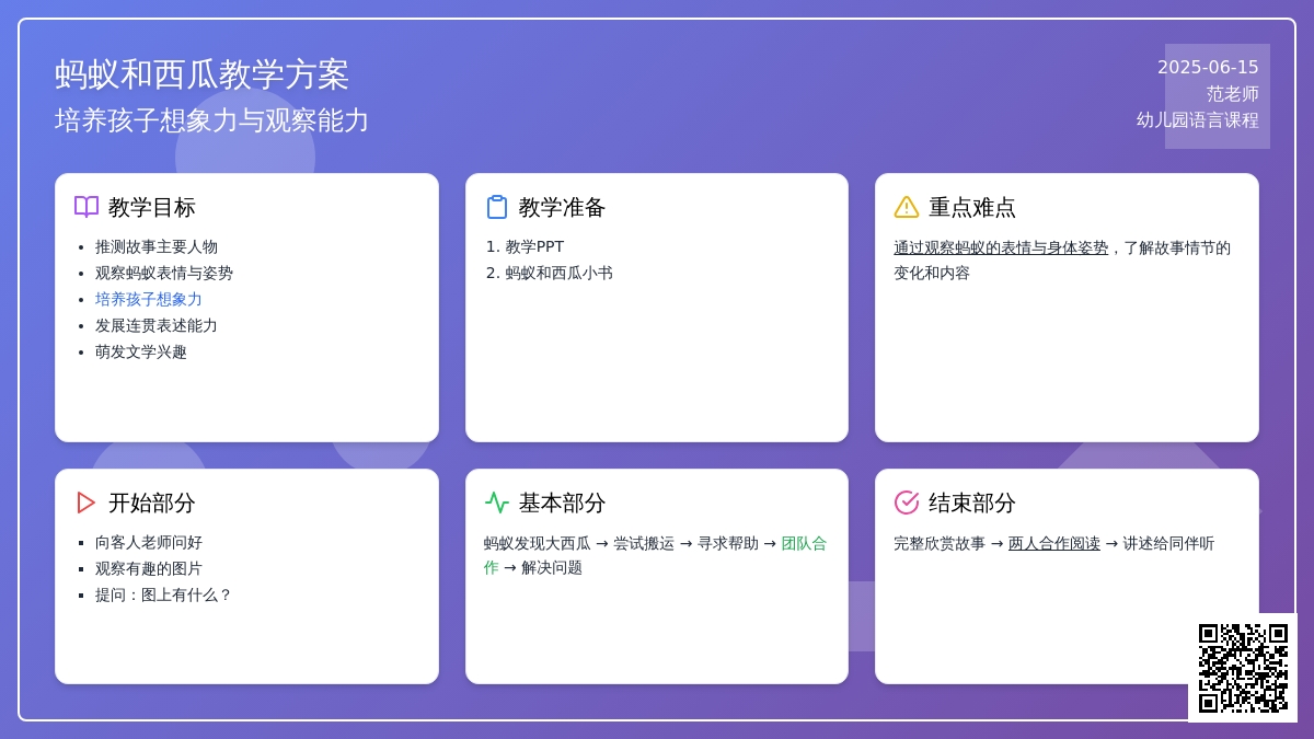 中班游戏小蚂蚁和西瓜皮教案反思