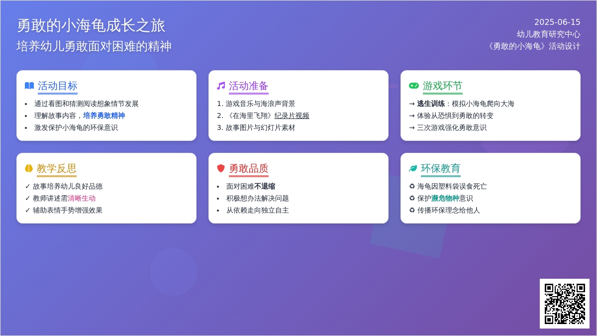 中班游戏海浪中的小海龟教案反思