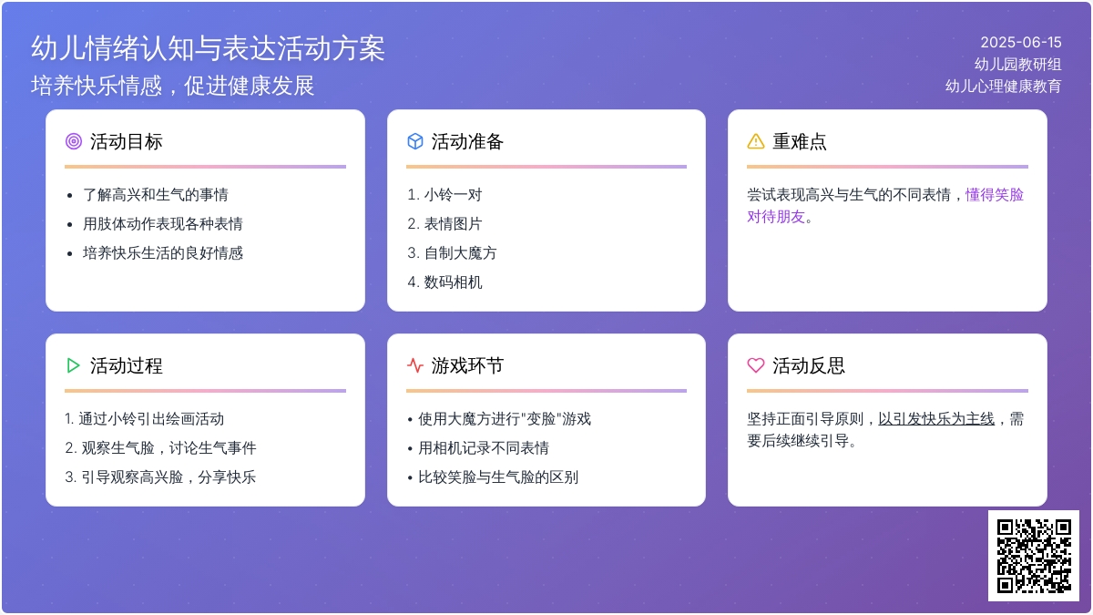 中班健康活动教案：高兴和生气教案(附教学反思)