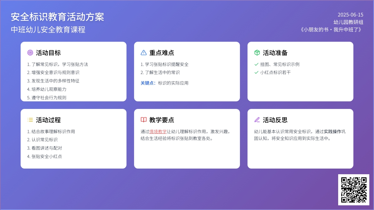 中班健康安全小红点教案反思