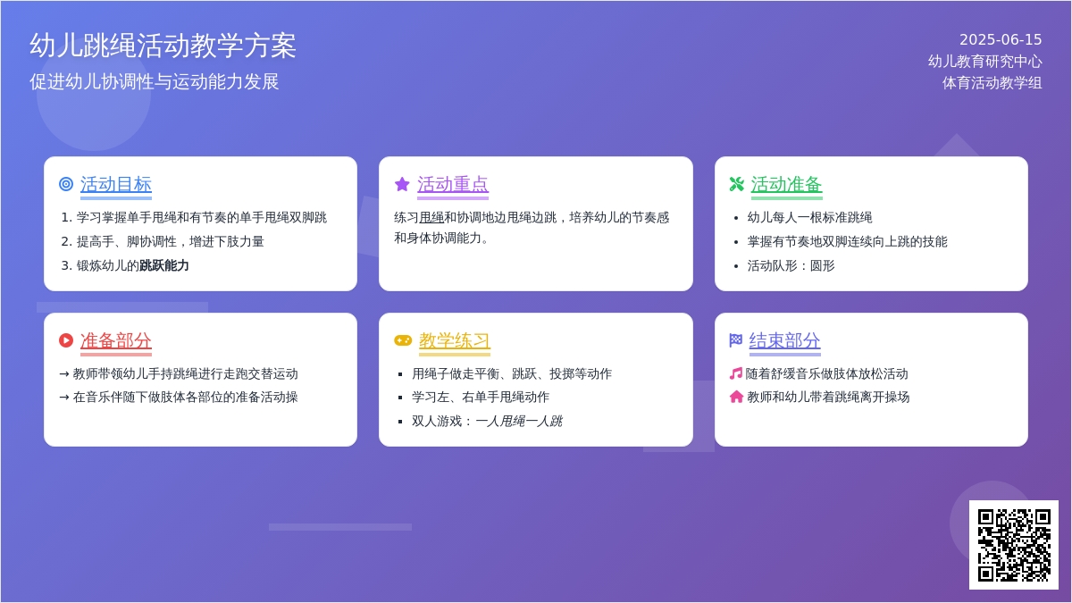 中班健康活动大家来跳绳教案反思