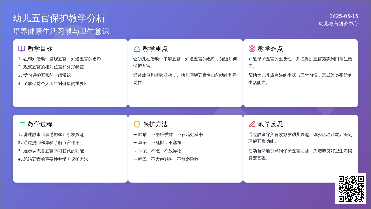 中班健康活动五官在哪里教案反思