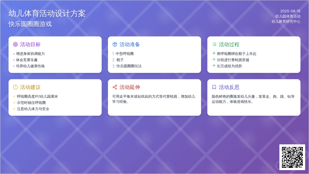 中班健康活动快乐圆圈圈教案反思