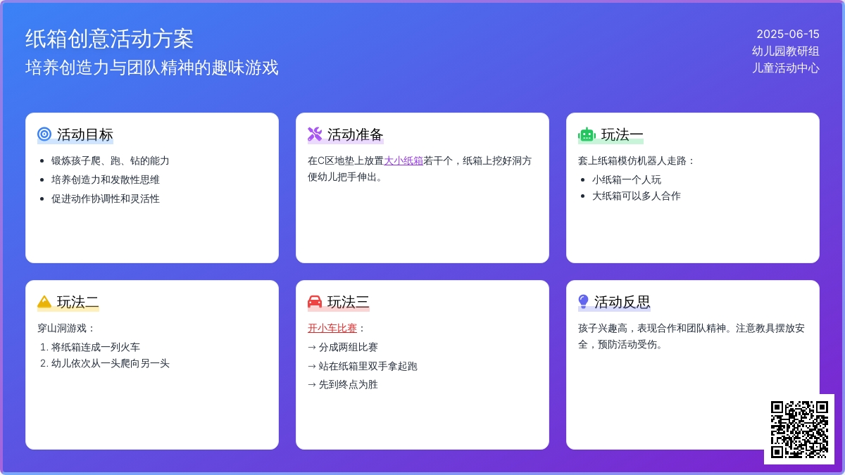 中班健康活动百变纸箱教案反思