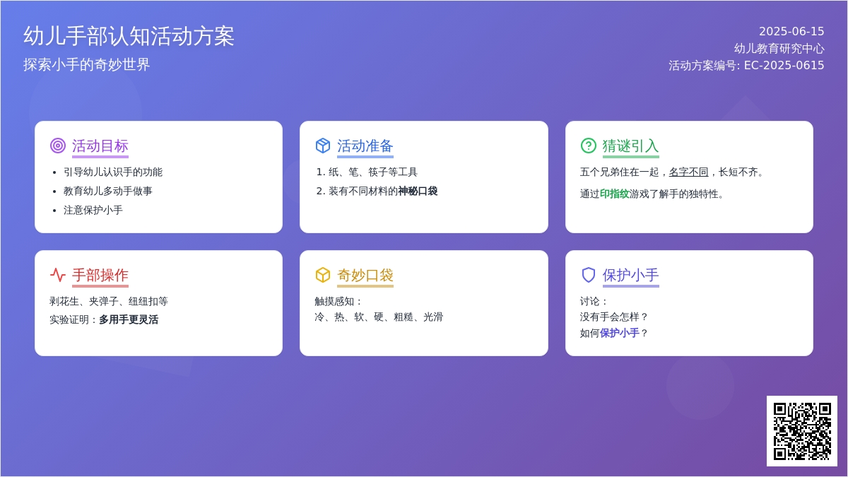 中班健康活动我的小手教案反思