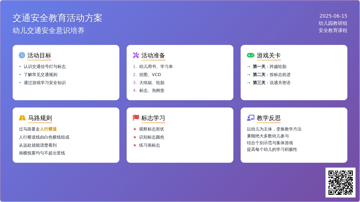 中班健康马路小迷宫教案反思