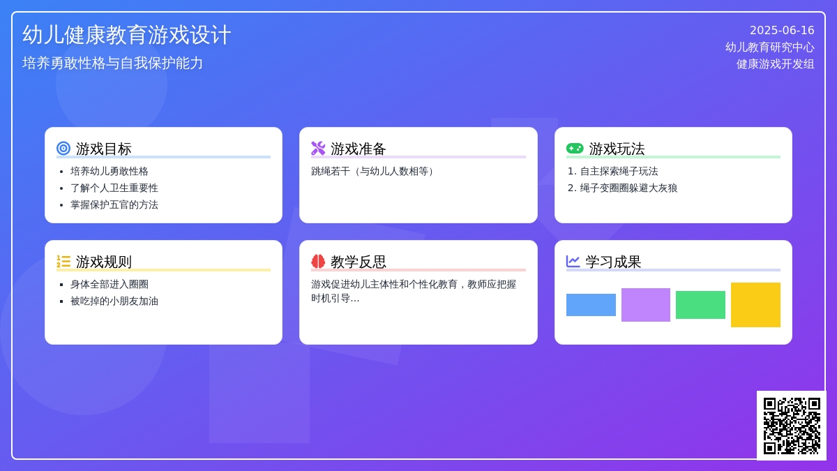 中班健康游戏绳子变把戏教案反思