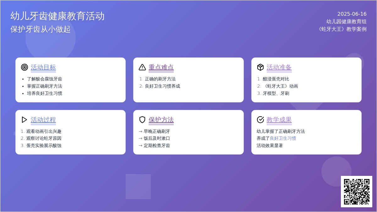 中班健康公开课保护牙孩子教案反思