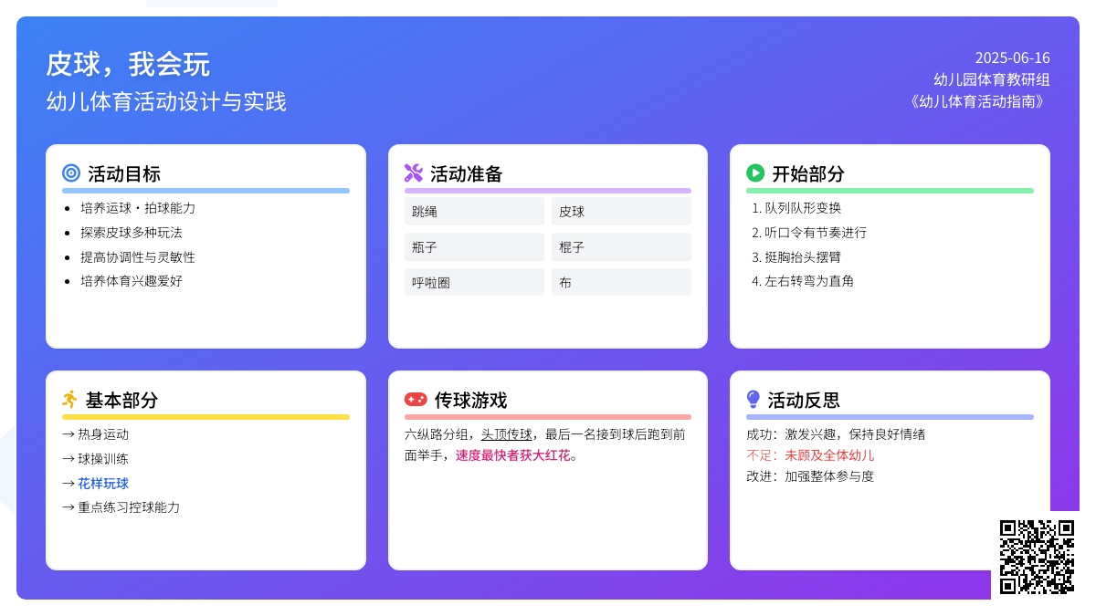 中班社会活动教案：《皮球，我会玩》教案(附教学反思)
