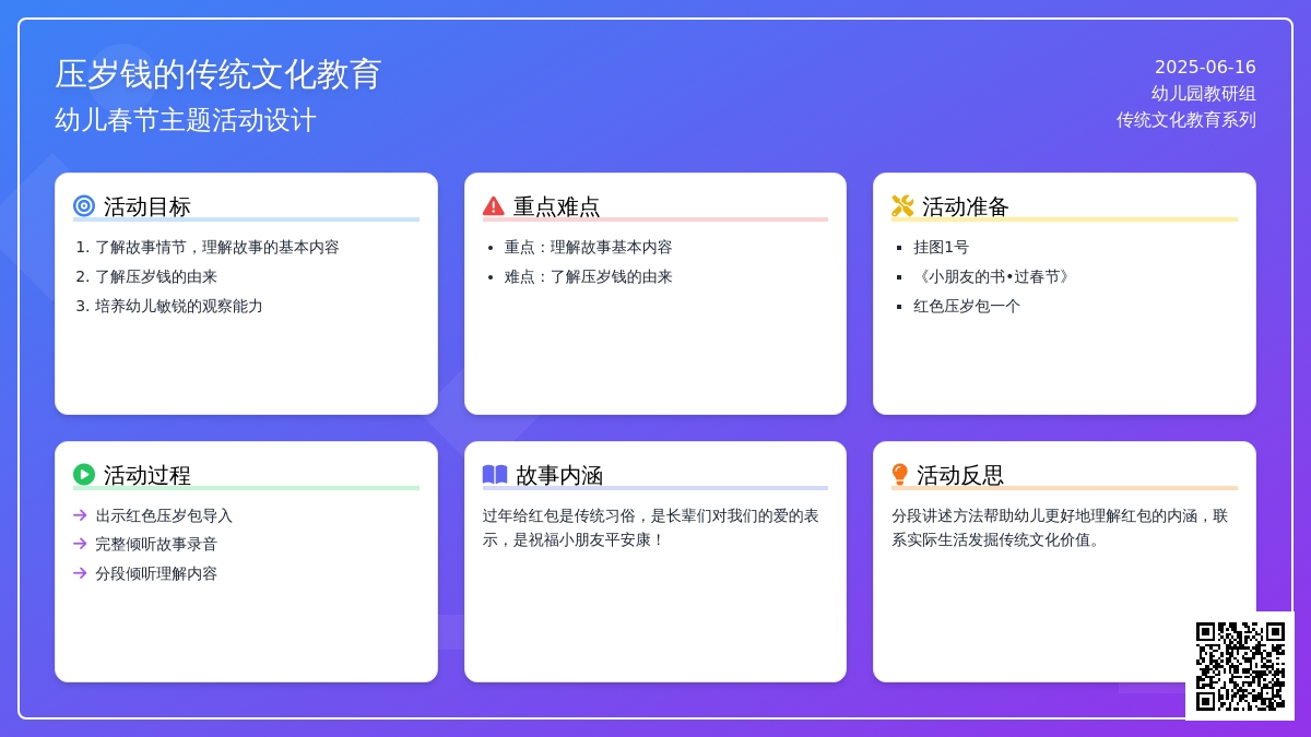 中班社会压岁钱的来历教案反思