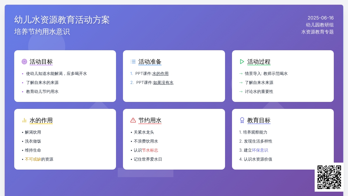 中班社会水的重要性教案
