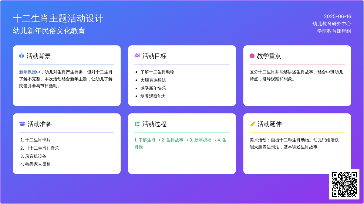 中班社会十二生肖教案反思