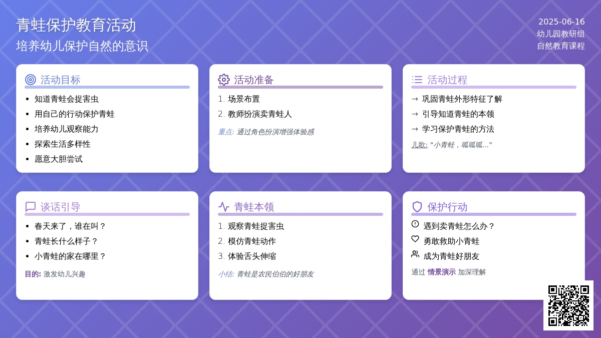 中班社会保护青蛙教案反思