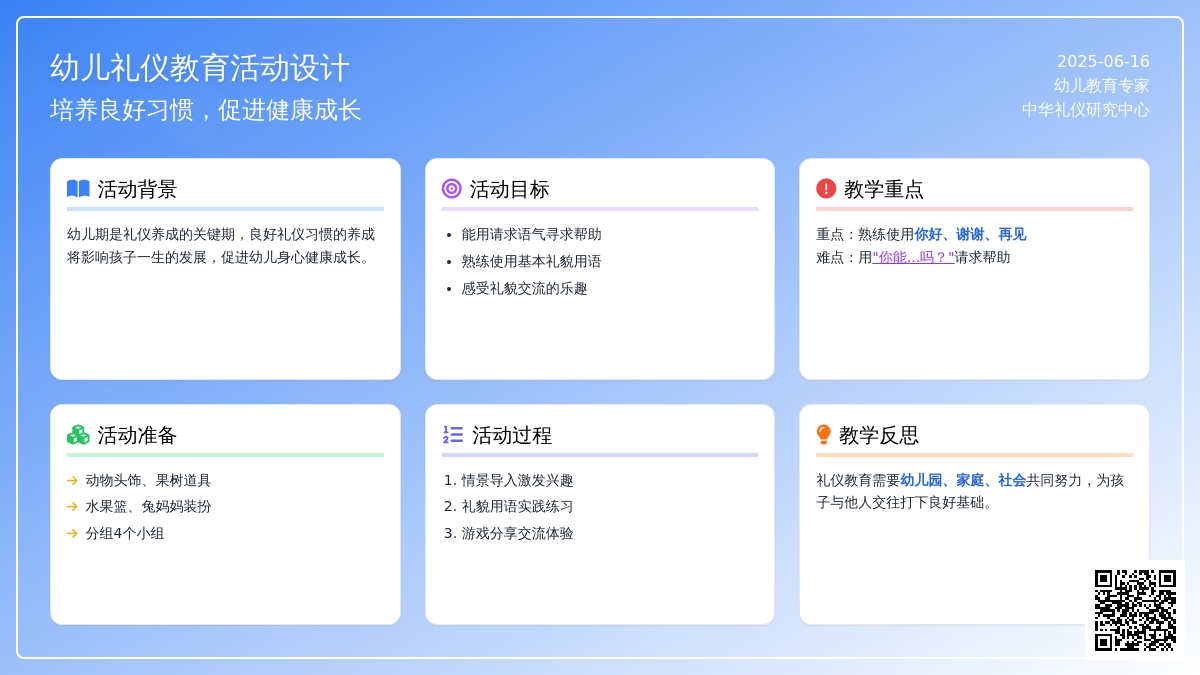 中班社会我是有礼貌的乖孩子教案反思