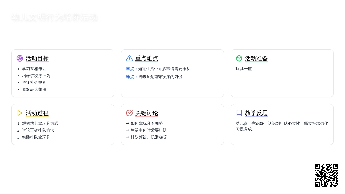 中班社会遵守秩序教案反思