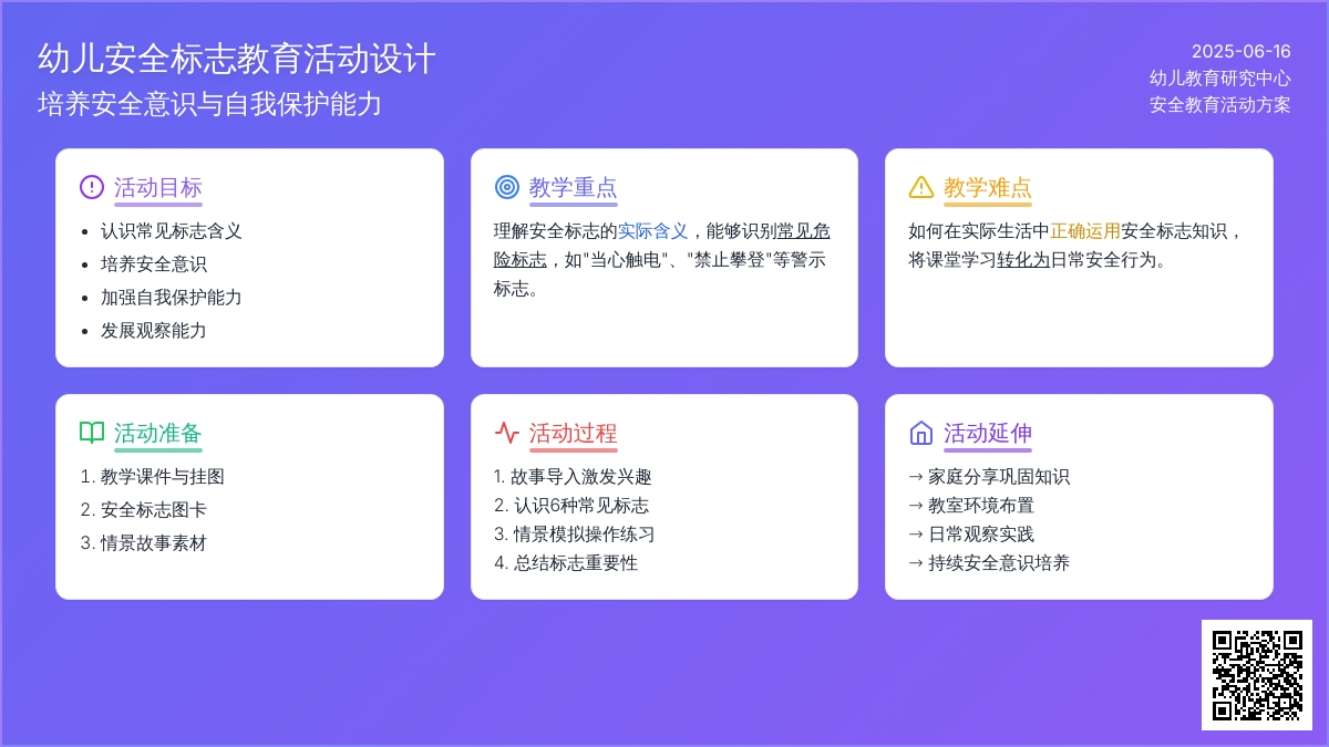 中班社会小小标志大用处教案反思