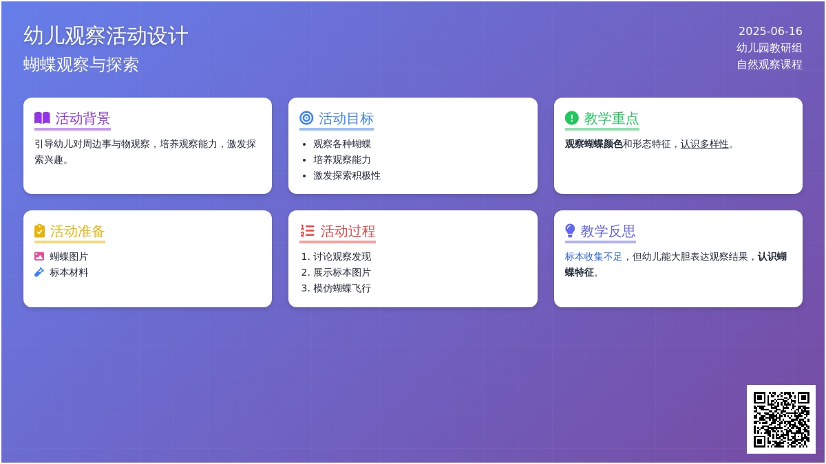 中班社会观察美丽的蝴蝶教案反思