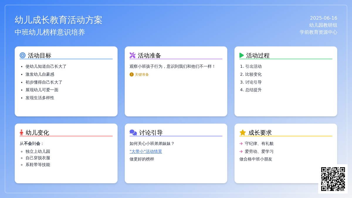 中班社会我升中班了教案