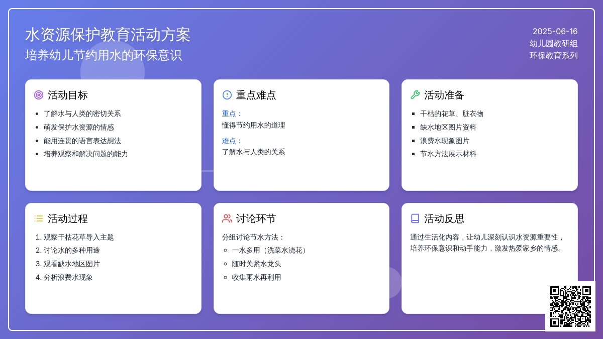 中班社会活动节约用水教案反思