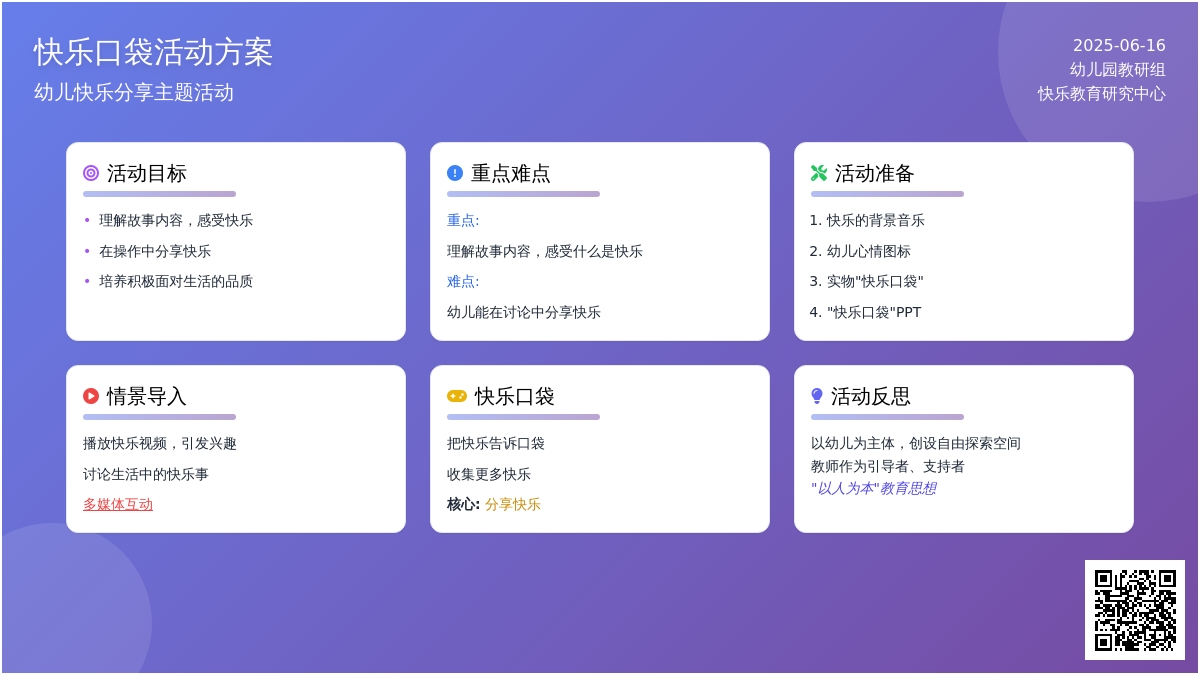 中班社会活动快乐口袋教案反思