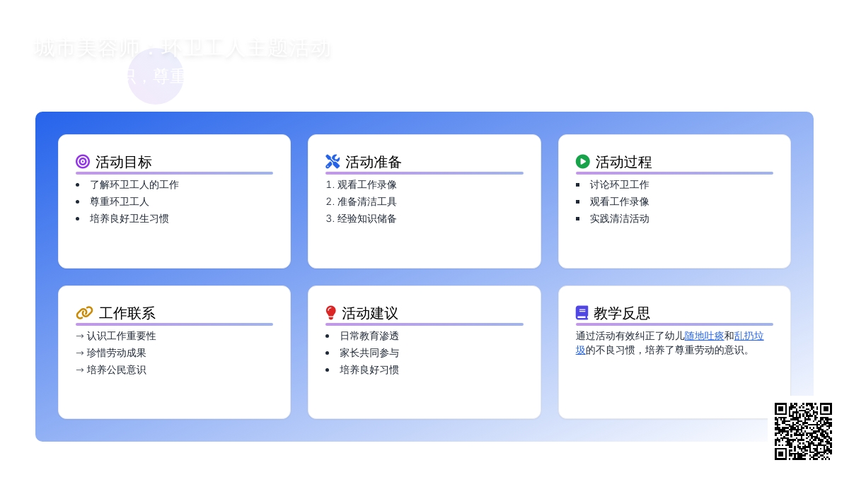 中班社会城市美容师教案反思
