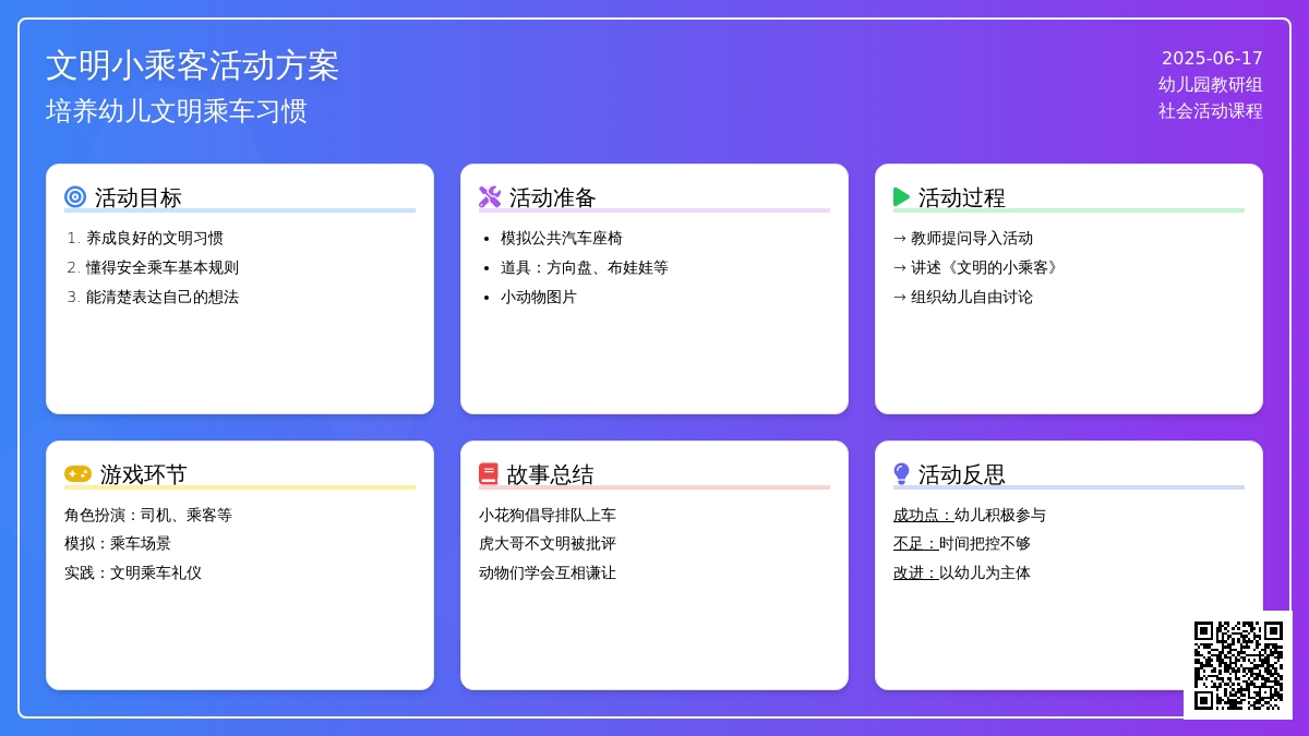 中班社会活动我是文明小乘客教案反思