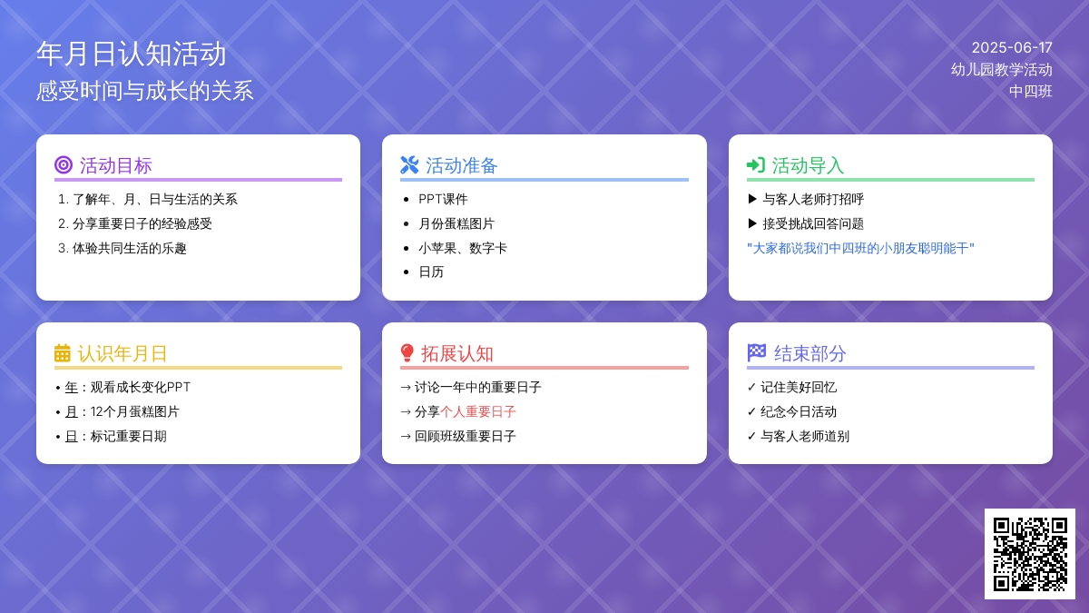 中班社会活动重要的日子教案
